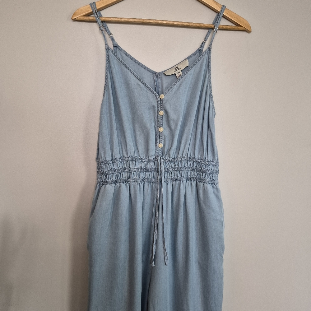 Denium Style Pant Jumpsuit